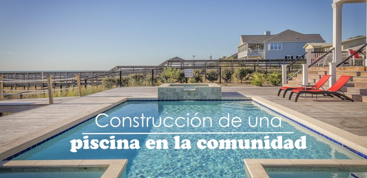 Construcción de una piscina